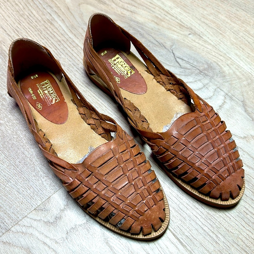 Vintage Leather Flats